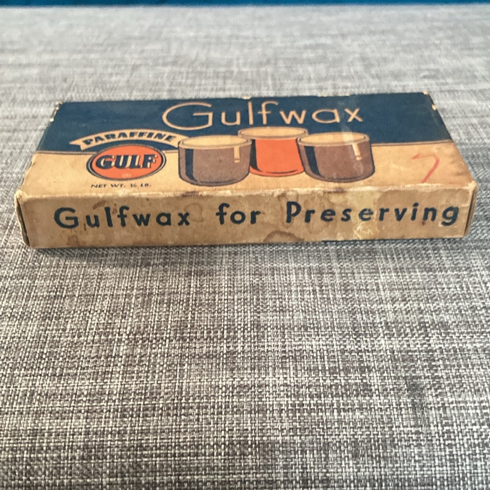 Vintage, Gulfwax, Paraffine, Wax still in box - Picture 3 of 3